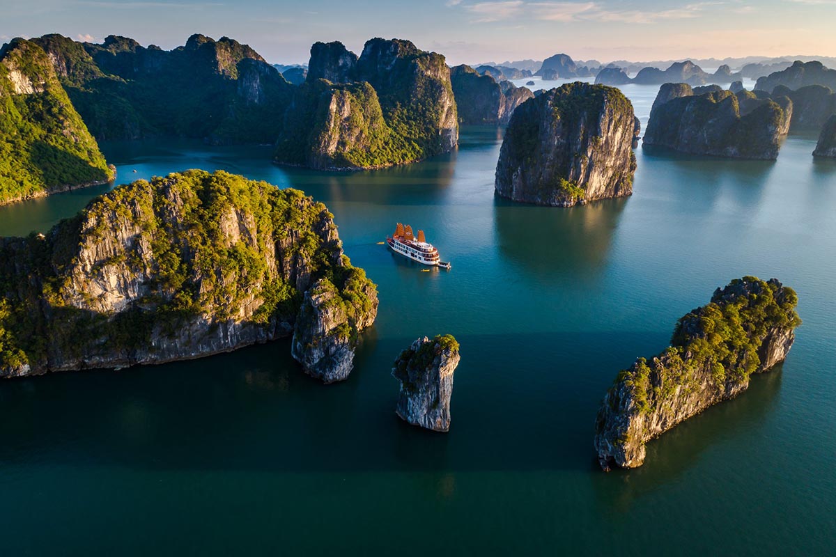 Halong Bay view